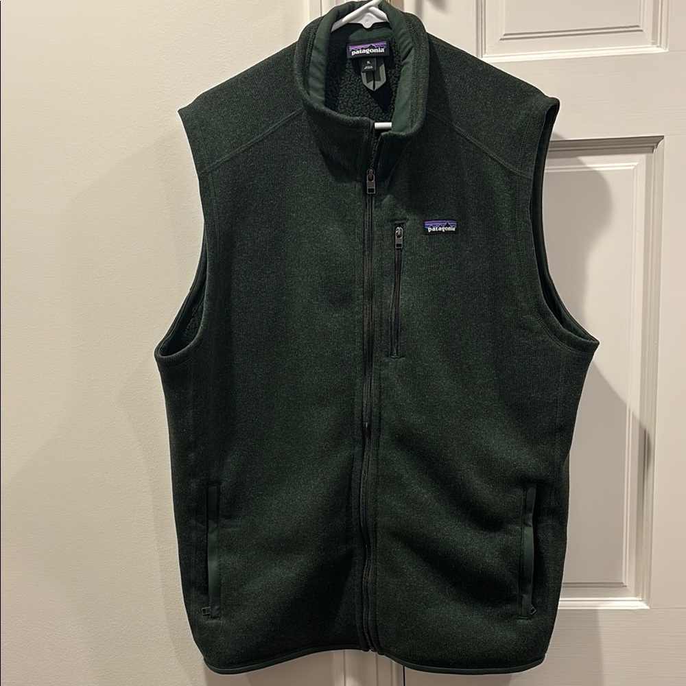 Patagonia Men's Green Fleece Vest XL